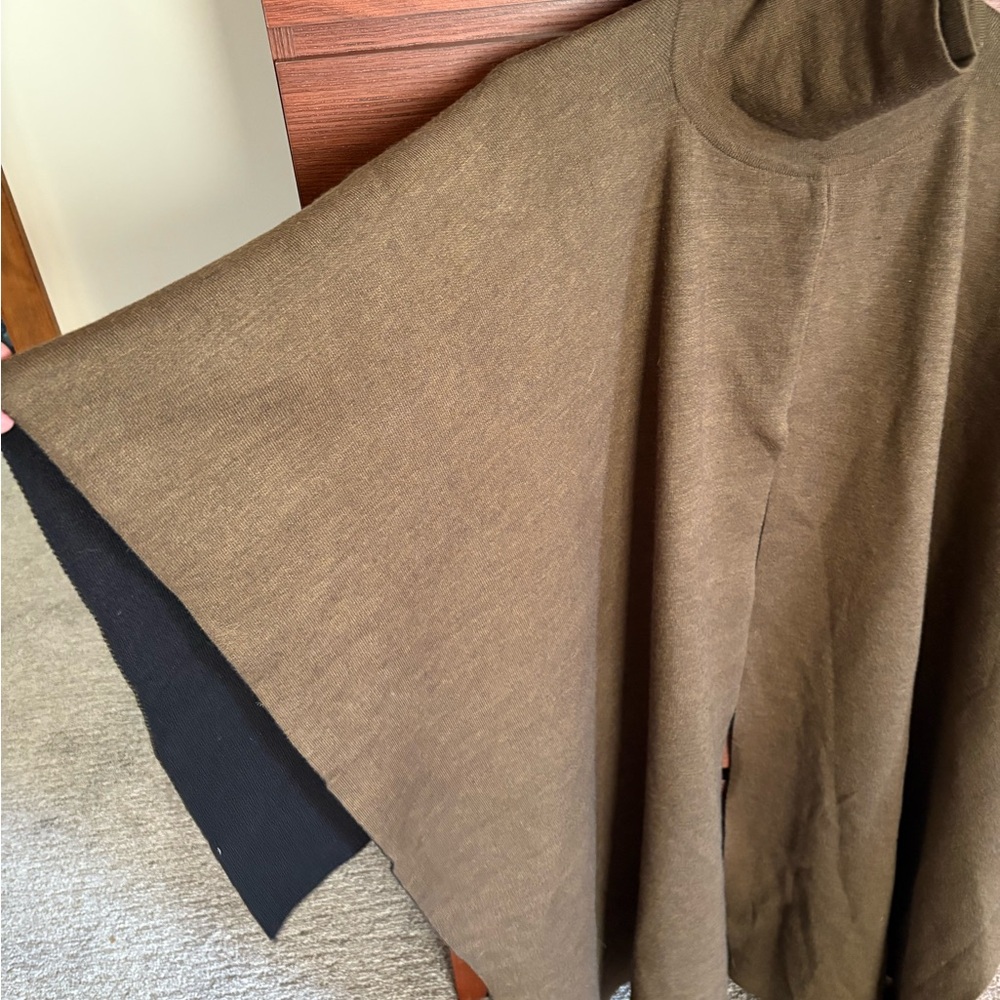 Anthropologie Brown Poncho - Picture 4 of 6